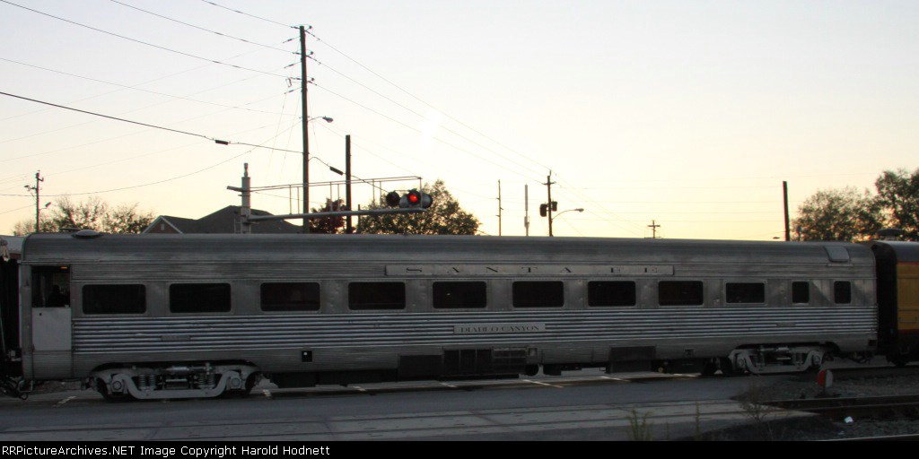 Private passenger car on AAPRCO special train 956